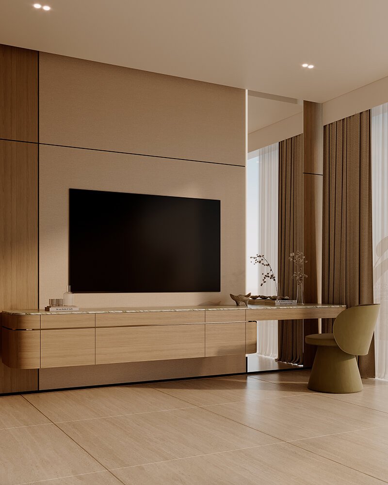 Furnished Bedrooms In tilal Binghatti